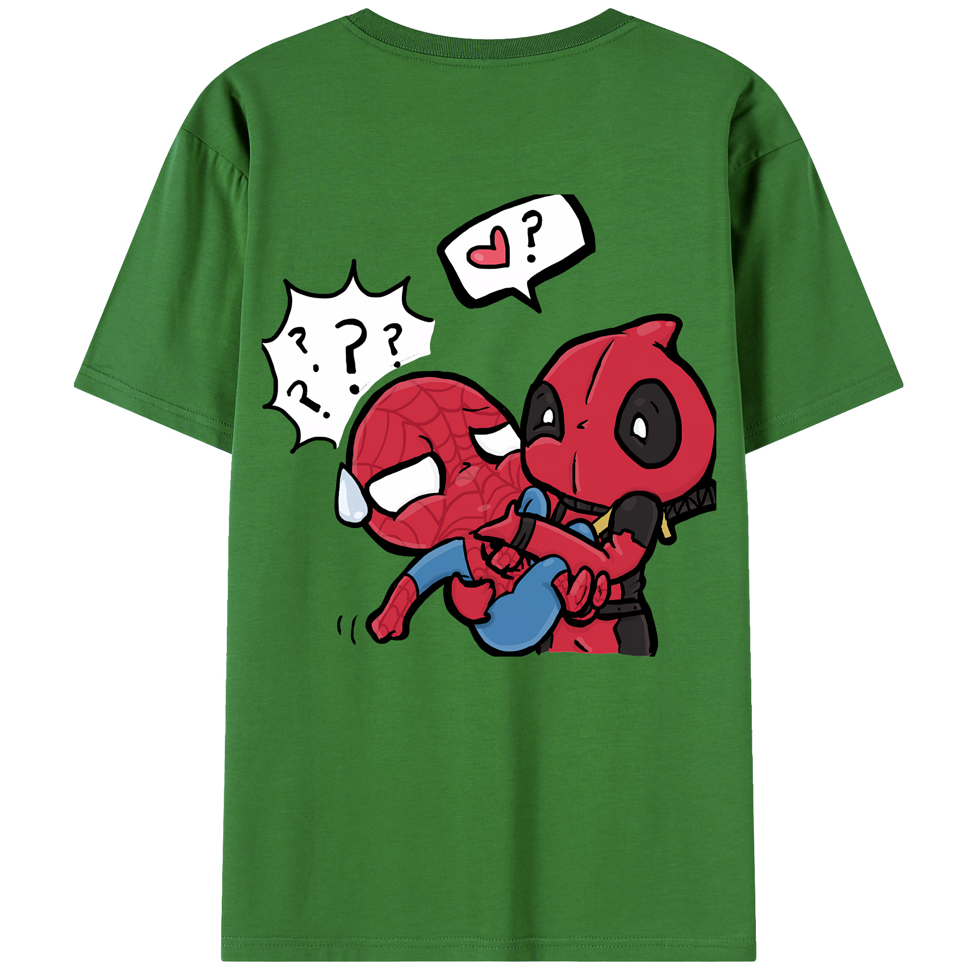 （画像用） Deadpool デッドプール レディース半袖Tシャツ(バックプリント)